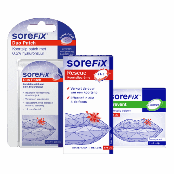 SoreFix totaal Koortslip-pakket